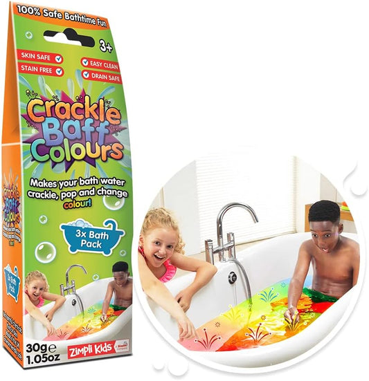 Crackle Baff Colours 3 Pack