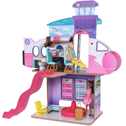 Kidkraft Luxe Life Airport & Jet Dollhouse