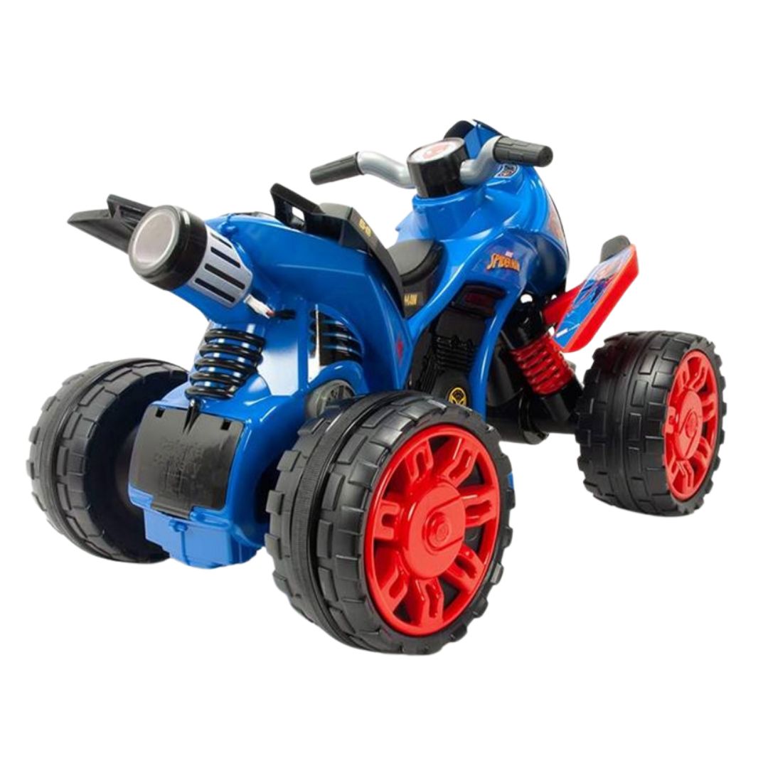 Injusa Spiderman Quad Electric Ride On - ATV