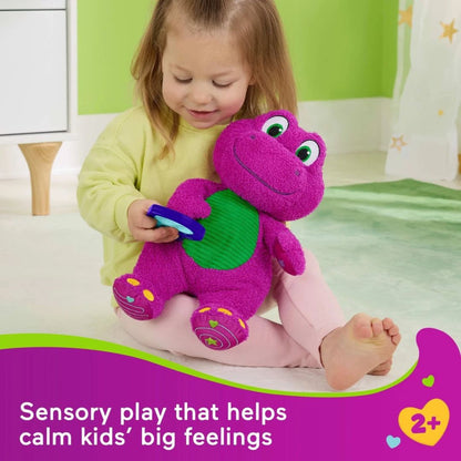 Mattel Barney’s World Sensory Barney Plush Toy