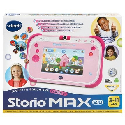 STORIO MAX 2.0 5" PINK TABLET French
