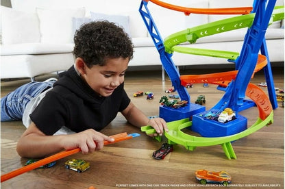 Hot wheels Crash Spiral Track Set