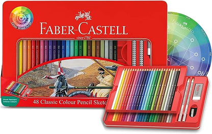 Classic Colour Pencils Sketch Set 48 Color