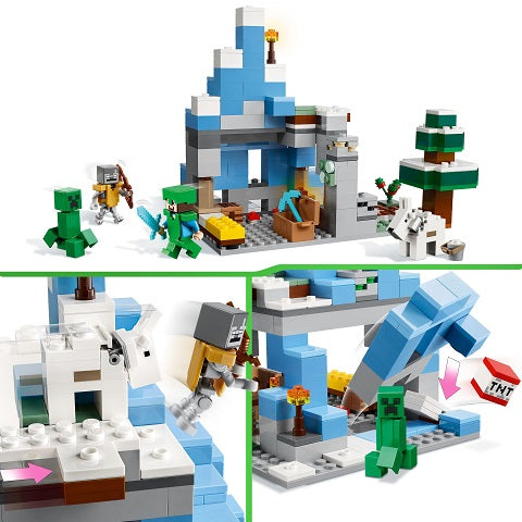 Minecraft,The Frozen Peaks, 304 pcs