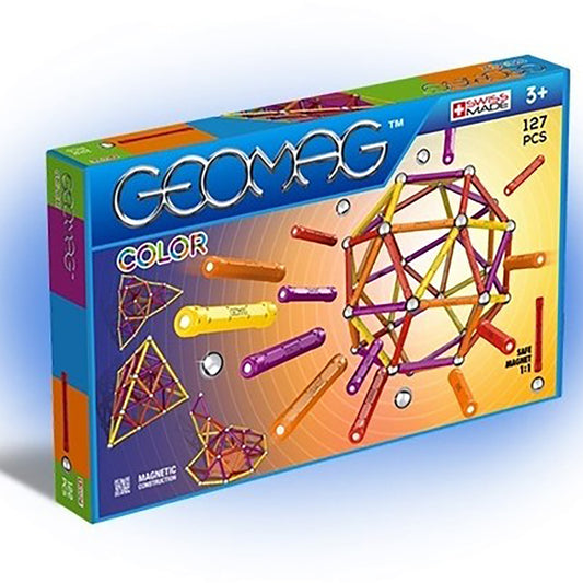Geomag Color Kit Â€“ 127 Piece Magnetic Construction Set