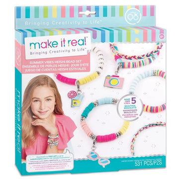 Make It Real Summer Vibes Heishi Bead Set