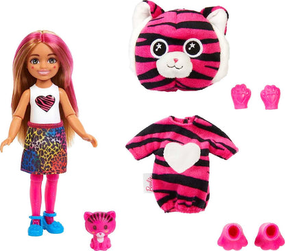 Chelsea Cutie Reveal Chelsea Jungle Friends Series - Tiger