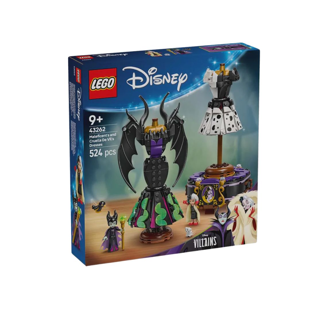 Lego Disney Maleficent & Cruella De Vil Dresses Set