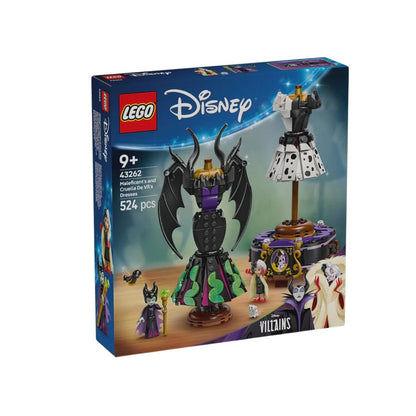 Lego Disney Maleficent & Cruella De Vil Dresses Set