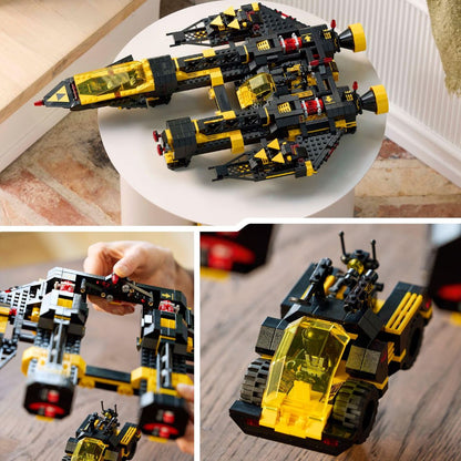 Lego Icons Blacktron Renegade Set