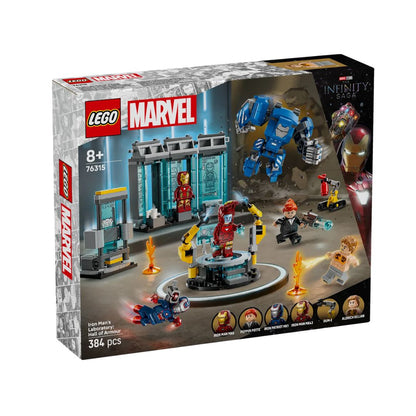 Lego Iron Man’s Laboratory: Hall of Armor