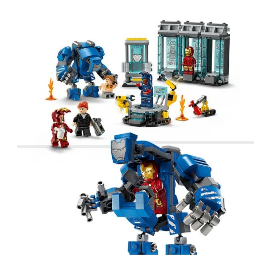 Lego Iron Man’s Laboratory: Hall of Armor