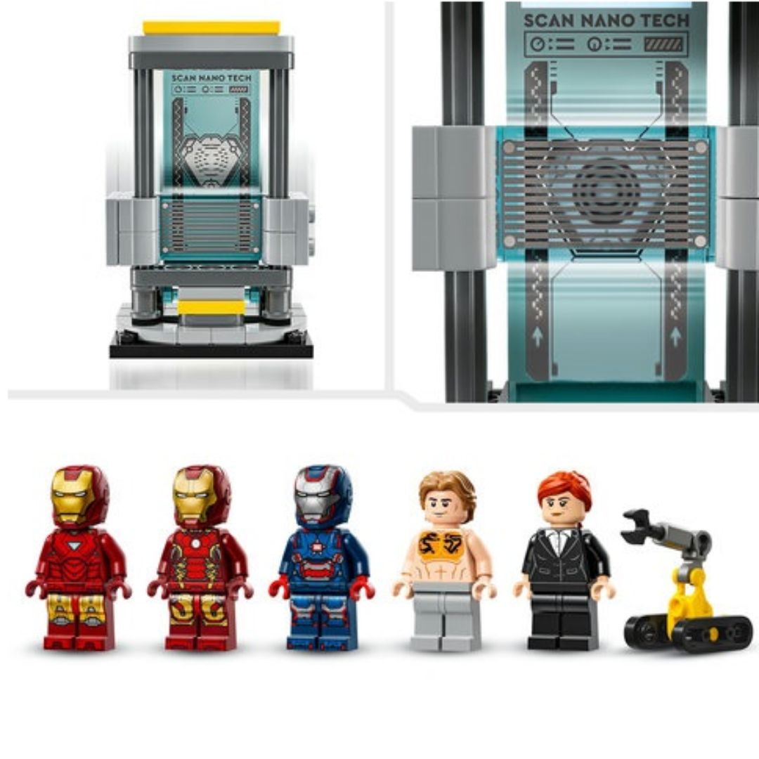 Lego Iron Man’s Laboratory: Hall of Armor