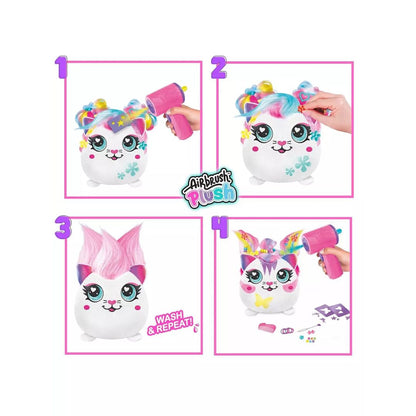 Canal Toys Airbrush Plush Hair'iffic Squish Pals