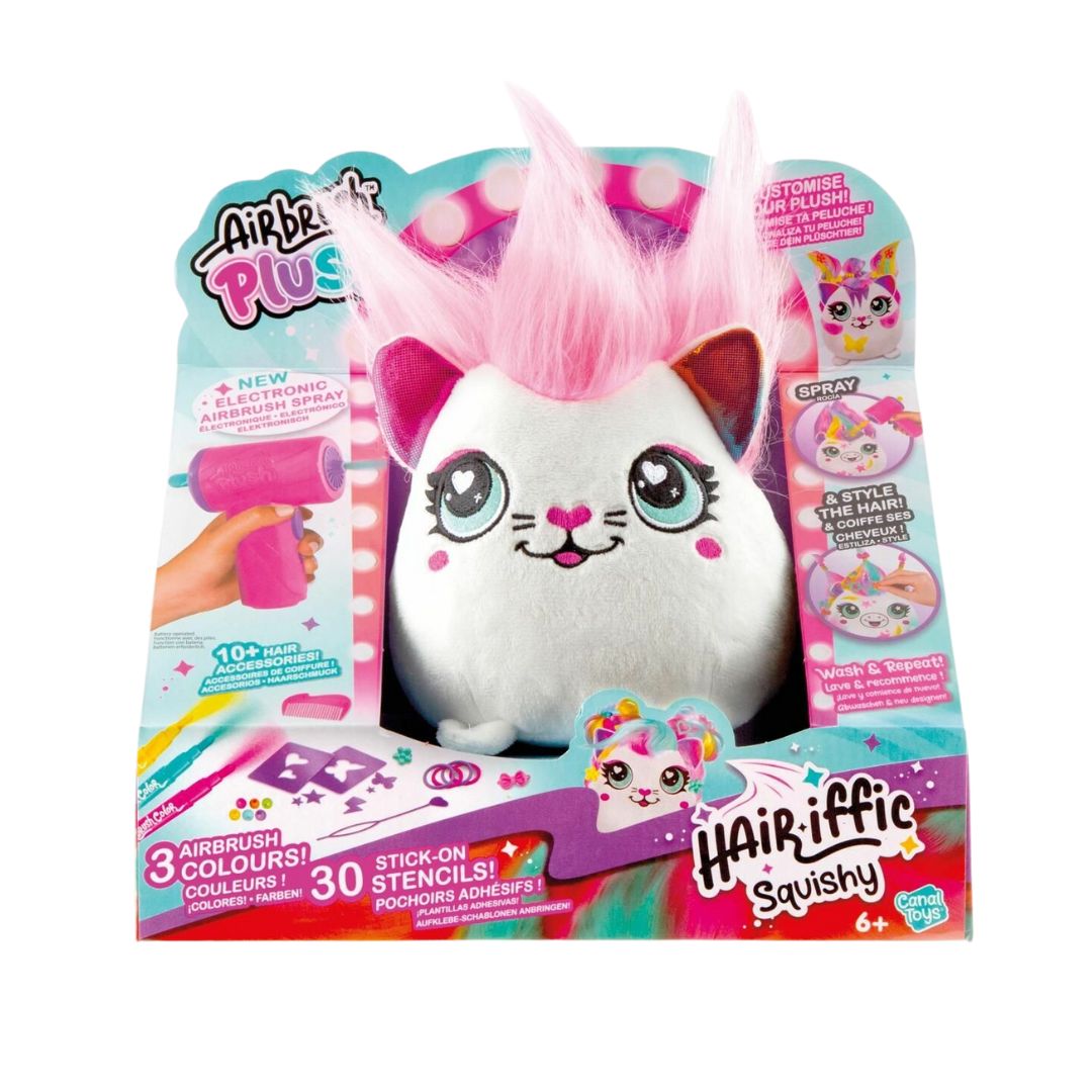 Canal Toys Airbrush Plush Hair'iffic Squish Pals