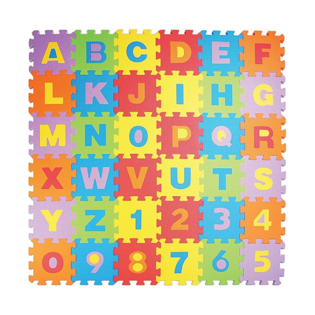 Tmimi Alphabet & Numbers Foam Puzzle Mat