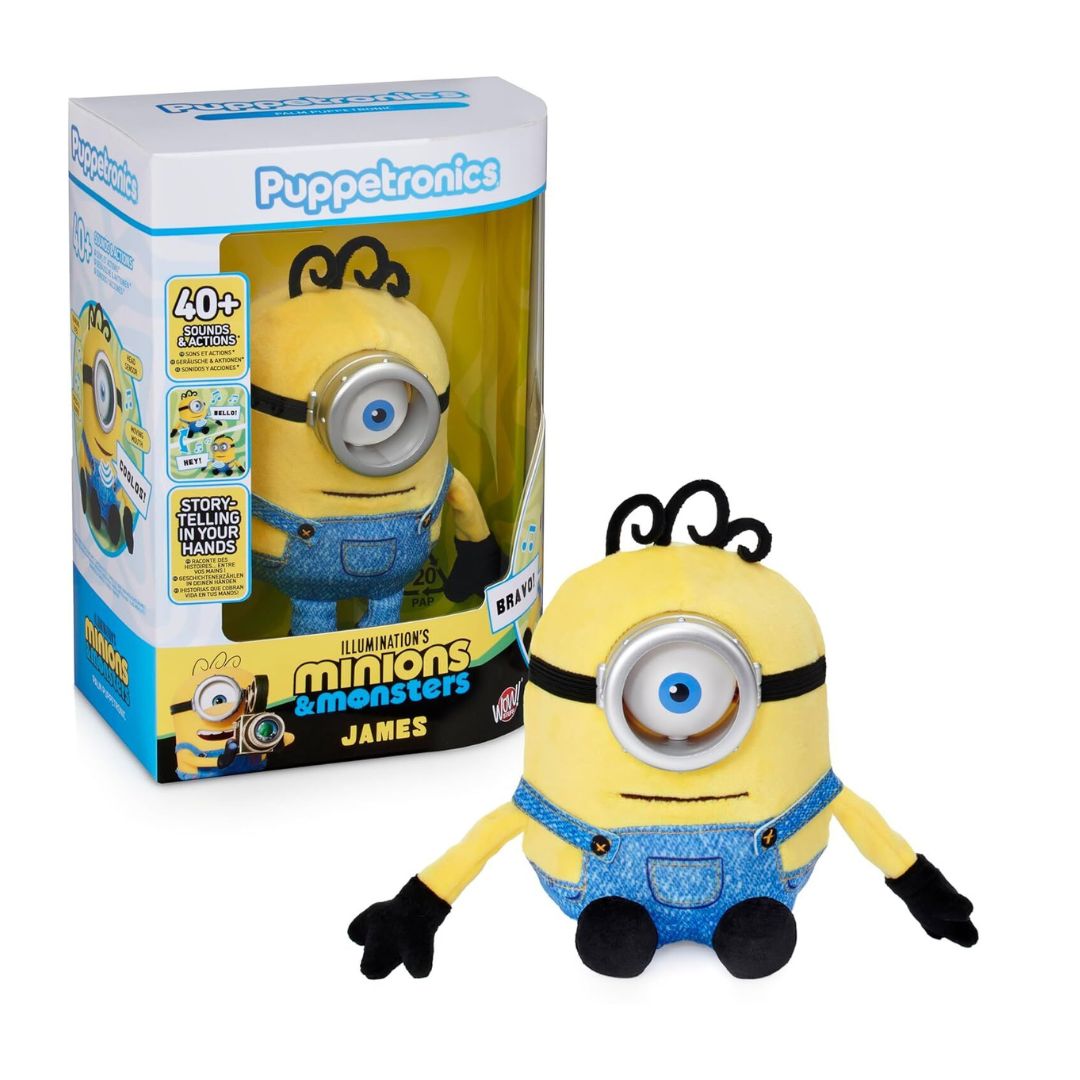 Wow Stuff Minions Palm Puppetronic - James