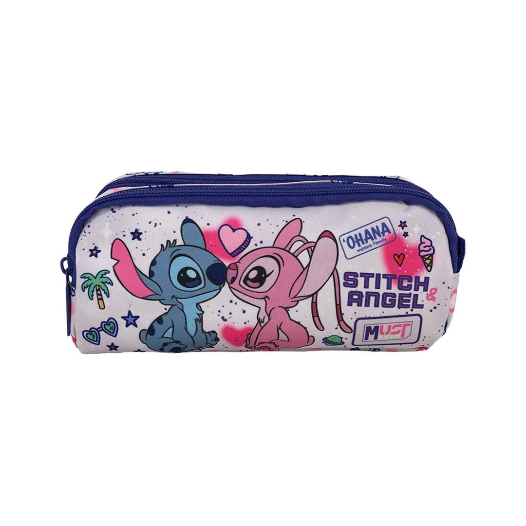 Must Disney Stitch & Angel Pencil Case