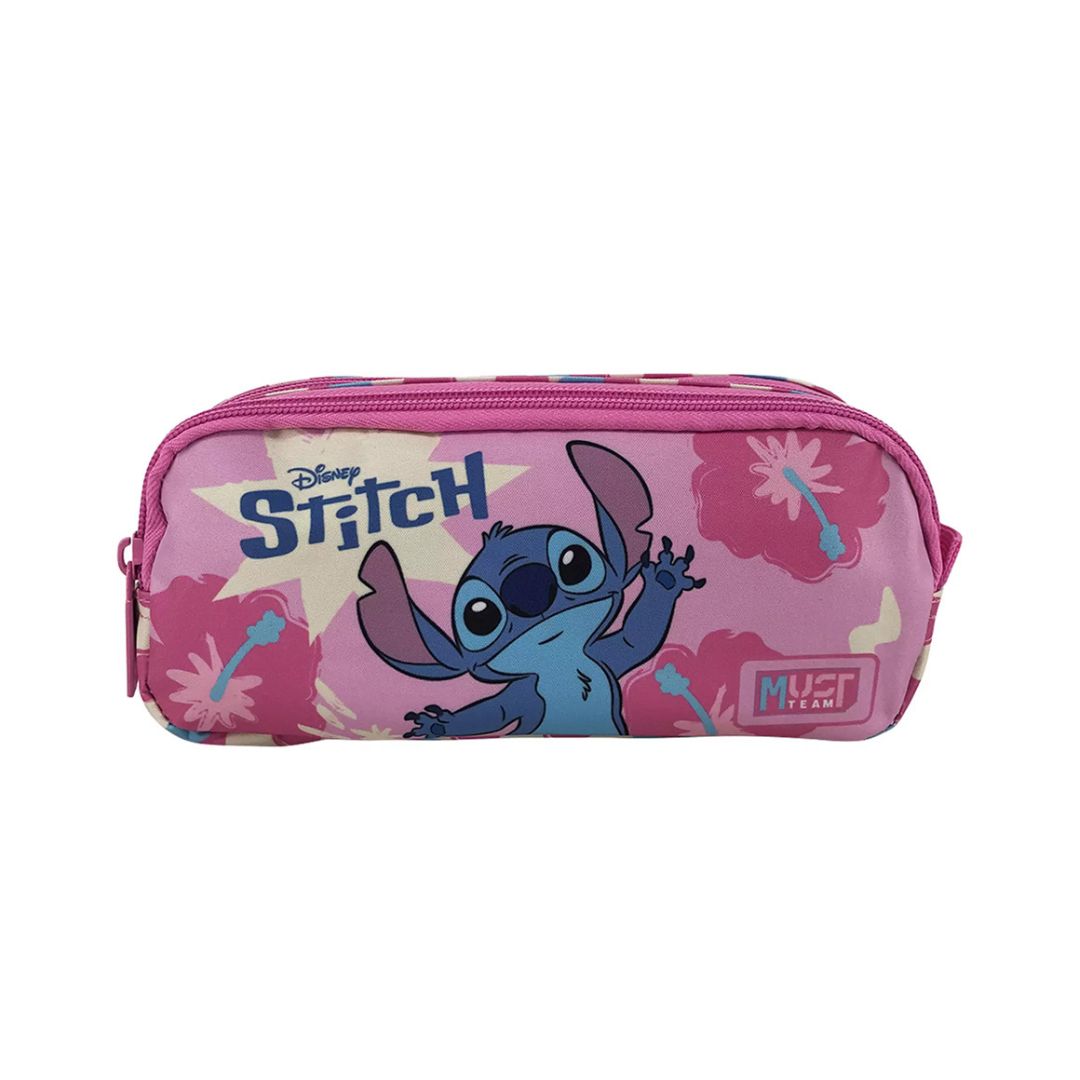 Must Disney Stitch Pink Pencil Case