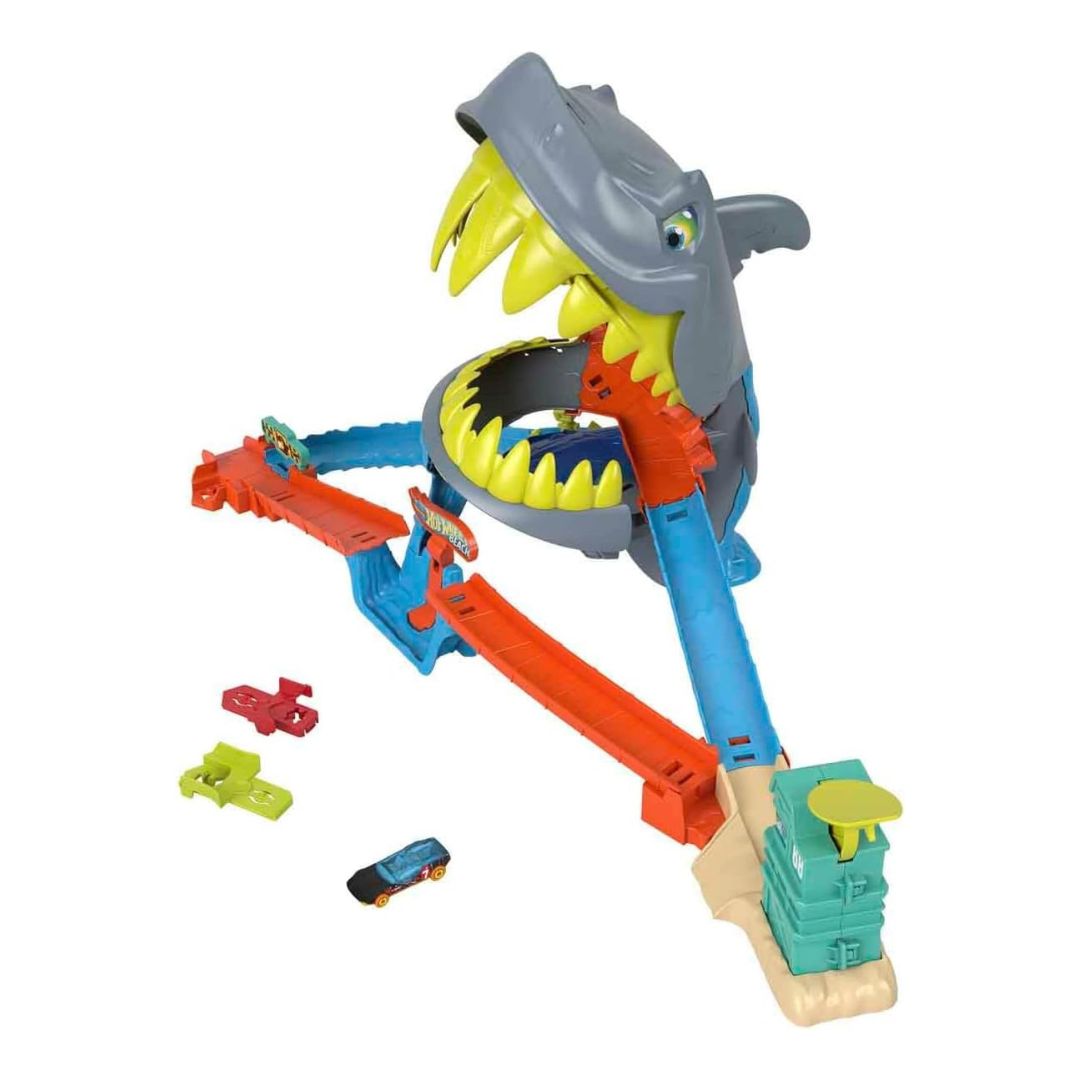 Hot Wheels City Shark Chomp Beach