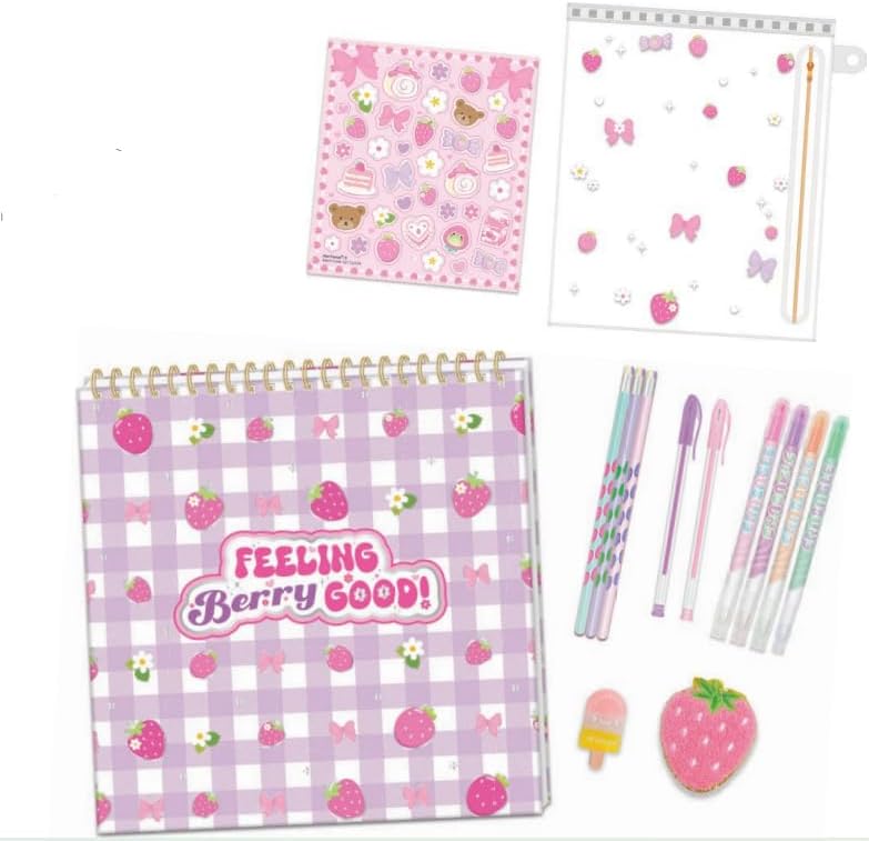 Hot Focus Mega Sketching Fun – Strawberry Edition