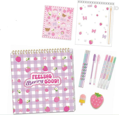 Hot Focus Mega Sketching Fun – Strawberry Edition