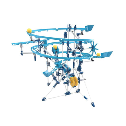 K'NEX Marble Coaster Run With Motor