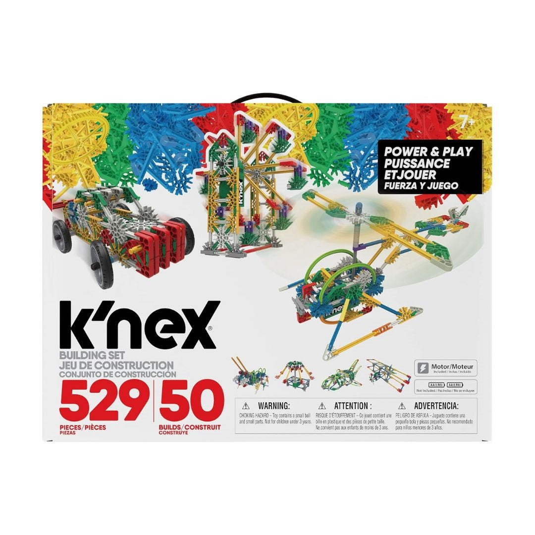 K'NEX Power and Play Motorised Building Set