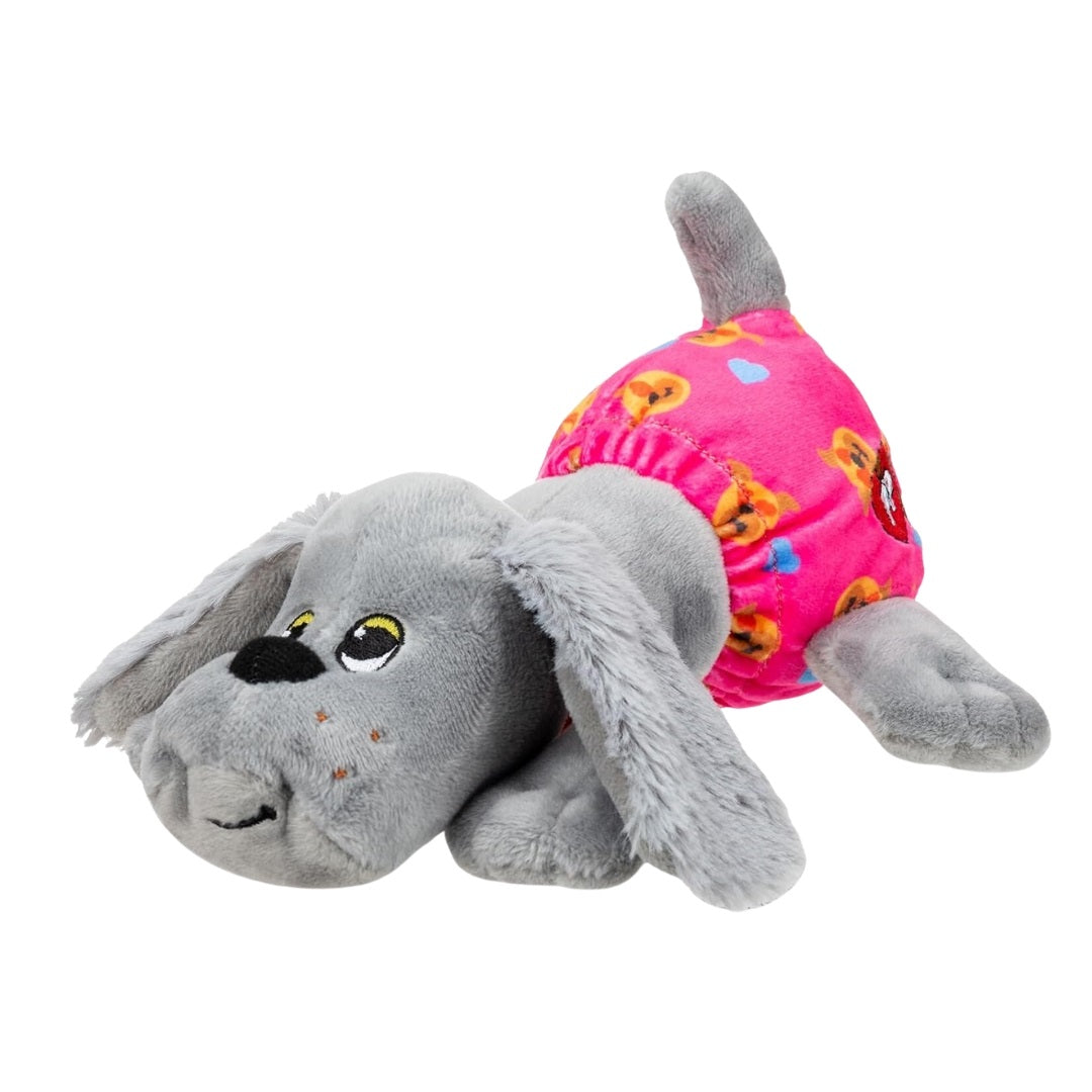 Pound Puppies Newborns Lovey Grey Plush