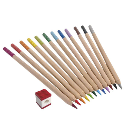 Lego Stationery - 12 Color Pencils