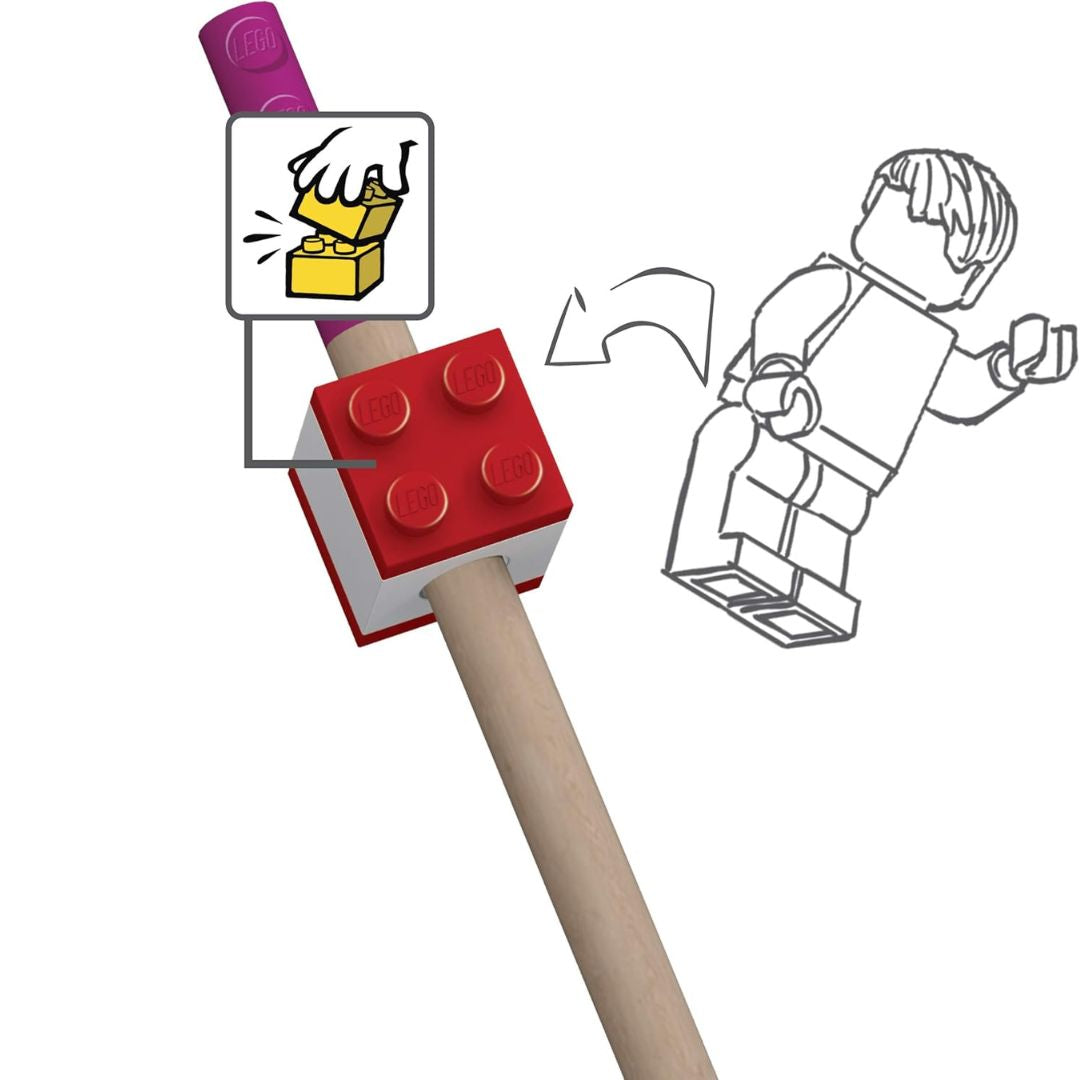 Lego Stationery - 12 Color Pencils