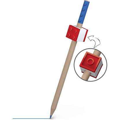 Lego Stationery - 12 Color Pencils