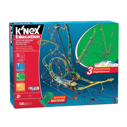K'NEX Education STEM Explorations Roller Coaster Building Set