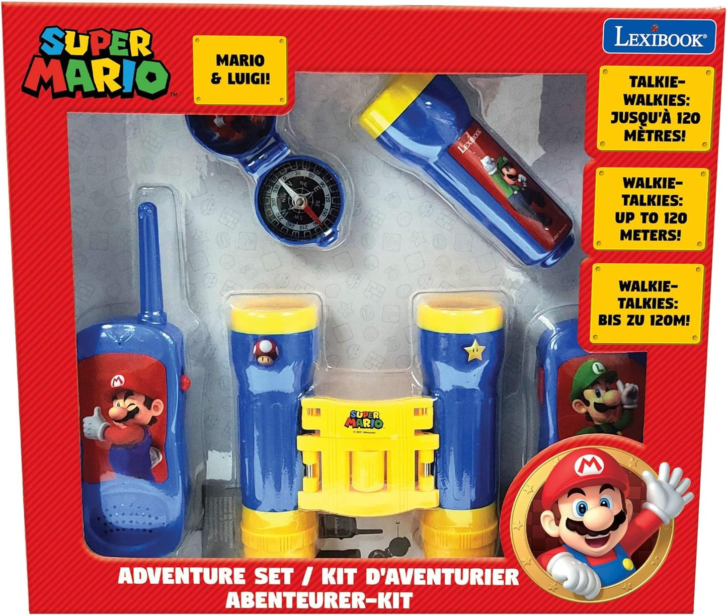 Talkie Walkie Super Mario Adventurer Set