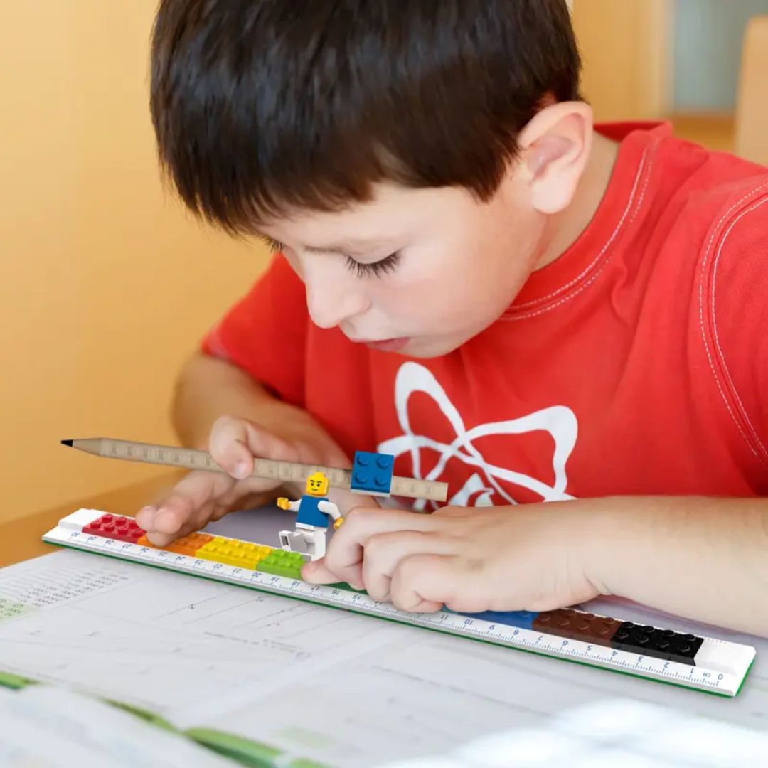 Lego Ruler with Minifigure