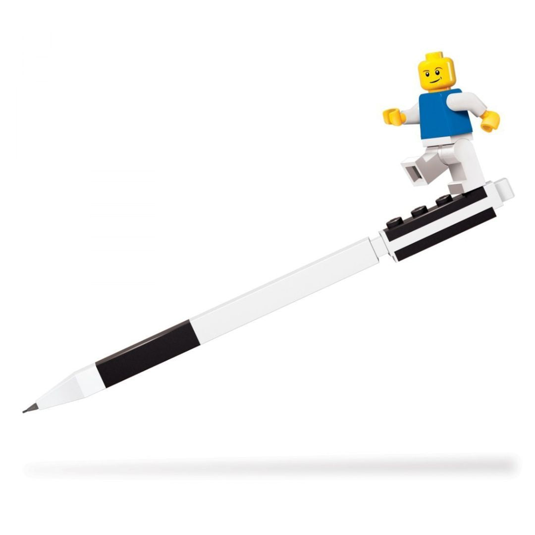 Lego Stationery Gel Pen Pal With Figurine - Black