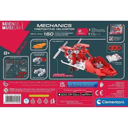 Clementoni Mechanics Firefighting Helicopter