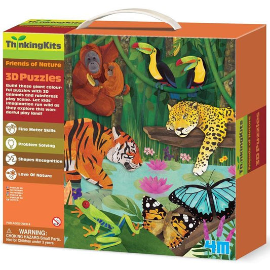 Thinking Kits 3D Puzzles Rainforest