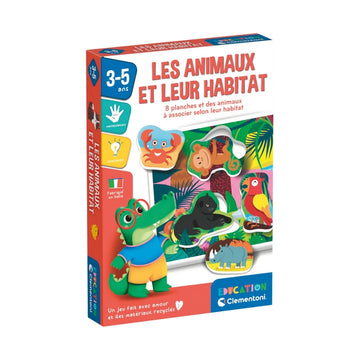 Clementoni Animals & Their Habitants - French