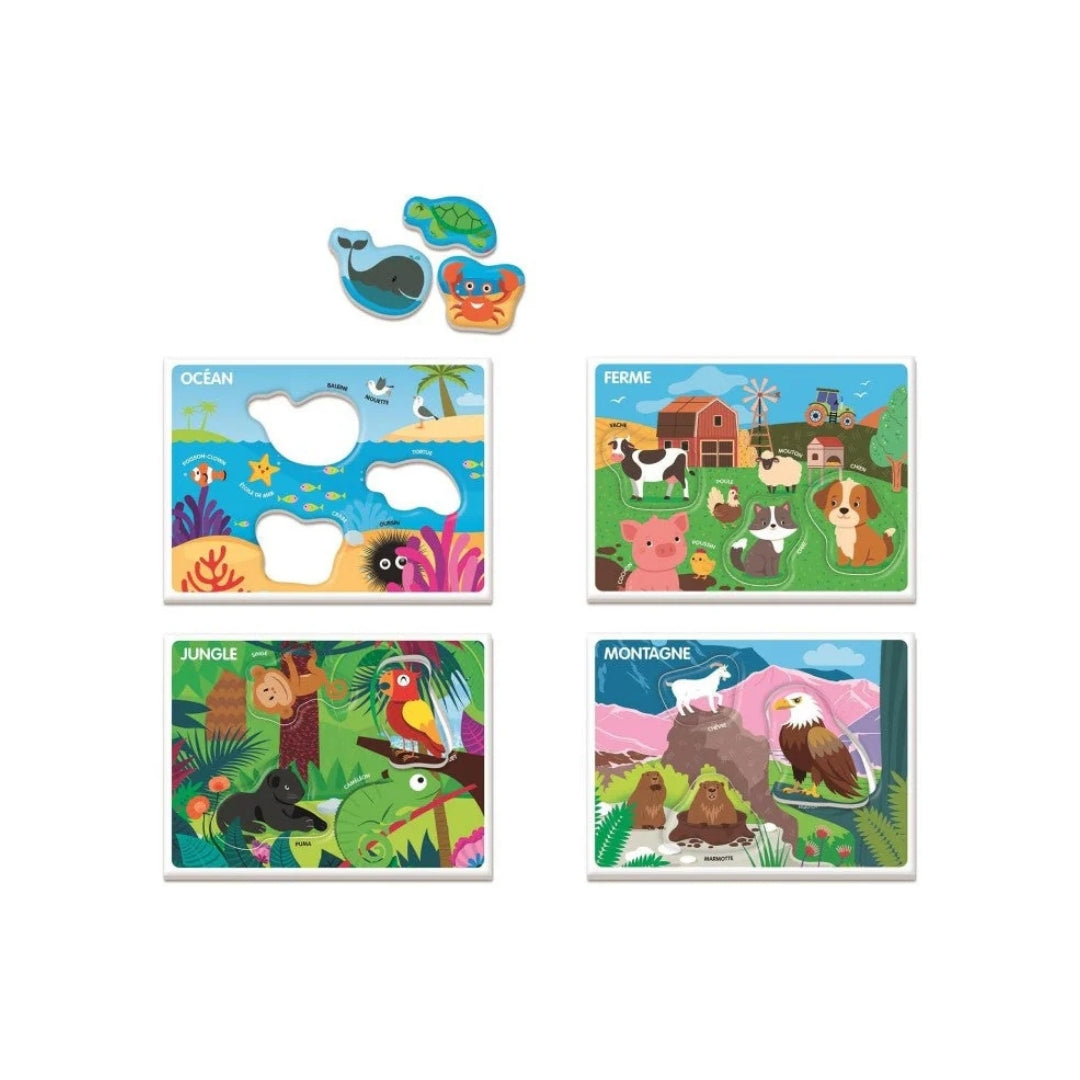 Clementoni Animals & Their Habitants (French)