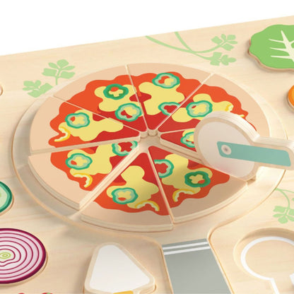 Classic World Pizza Puzzle Board