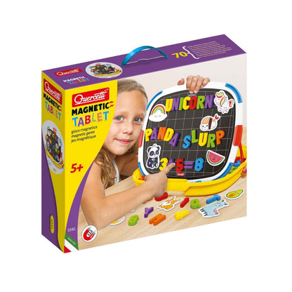 Quercetti Tablette magnetique 124 Pieces