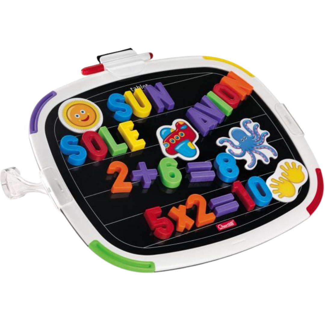 Quercetti Tablette magnetique 124 Pieces