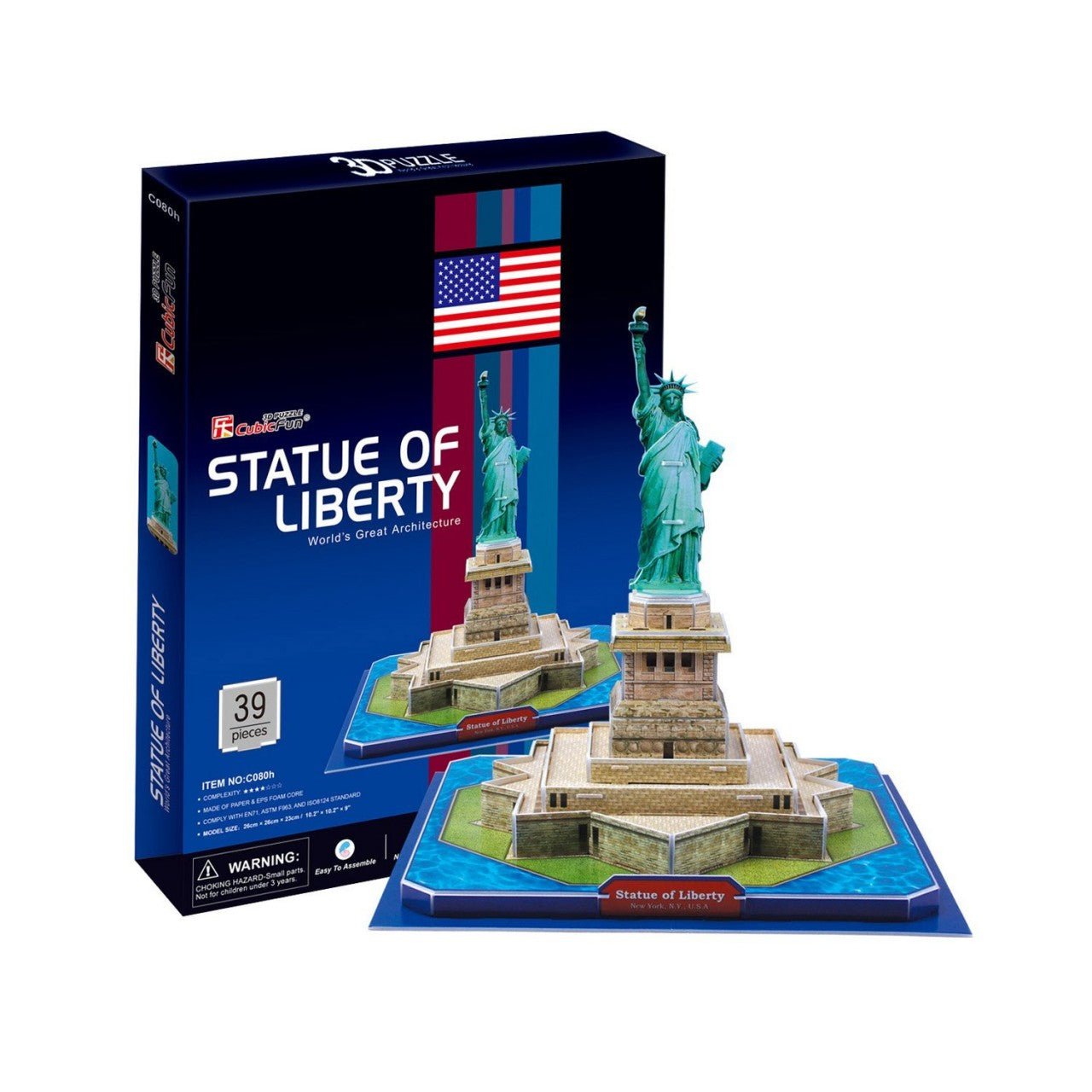 3D Puzzle - Statue Of Liberty