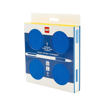 LEGO Locking Notebook with Gel Pen - Box Blue