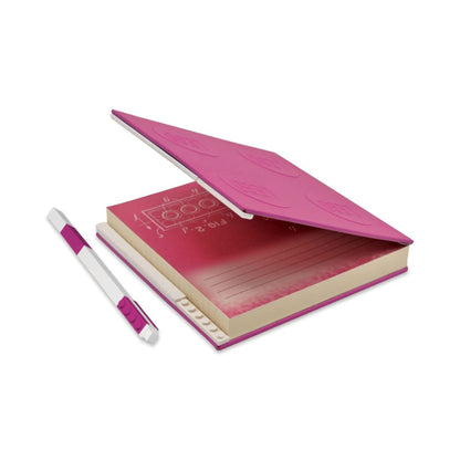 Lego Locking Notebook with Gel Pen - Box Purple