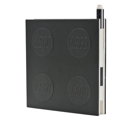 Lego Locking Notebook with Gel Pen - Box Black