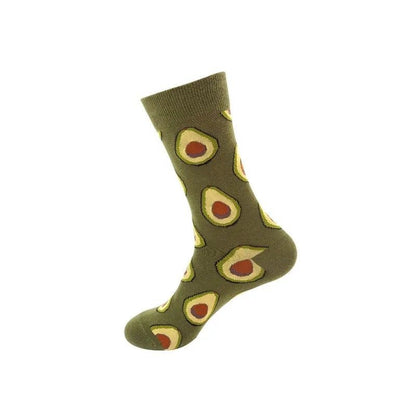 Noxxiez Soxxiez Avocado Green Socks