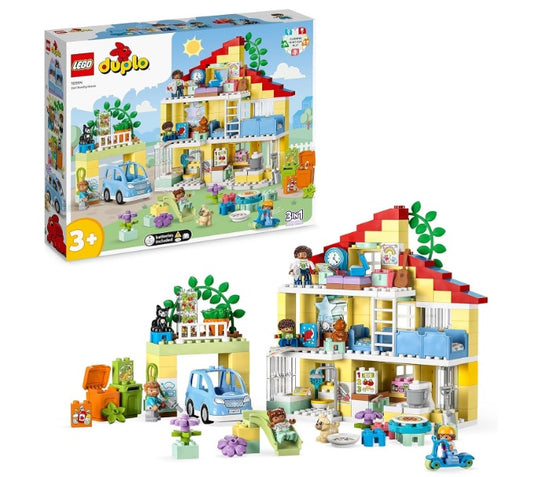 Lego Duplo Town 3in1 Family House 218 Pcs