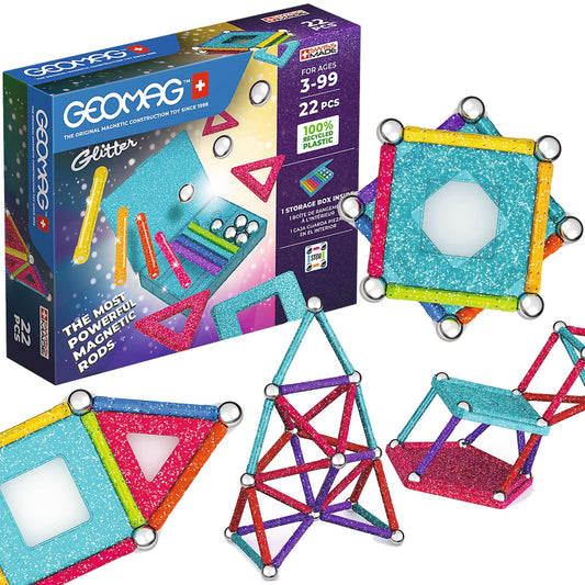 Geomag Glitter building blocks